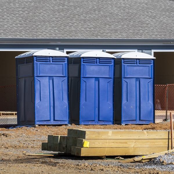 do you offer hand sanitizer dispensers inside the porta potties in Astoria Oregon